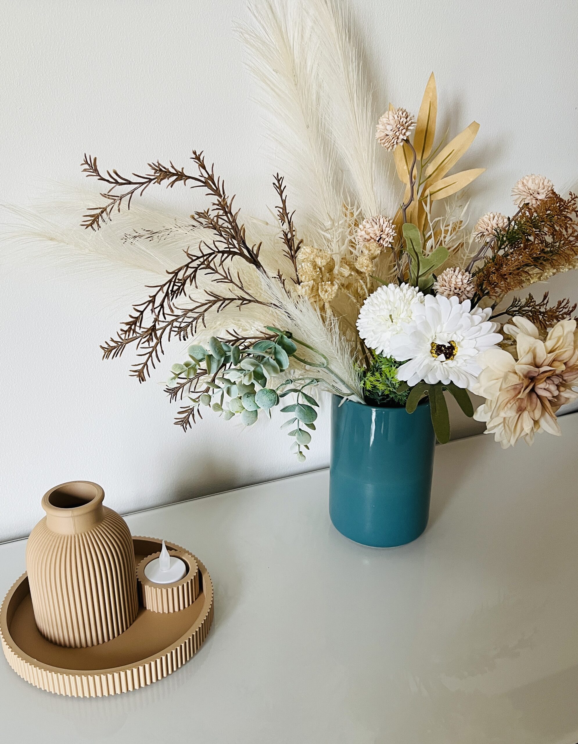 Ensemble Vase texturé décoratif – Image 2